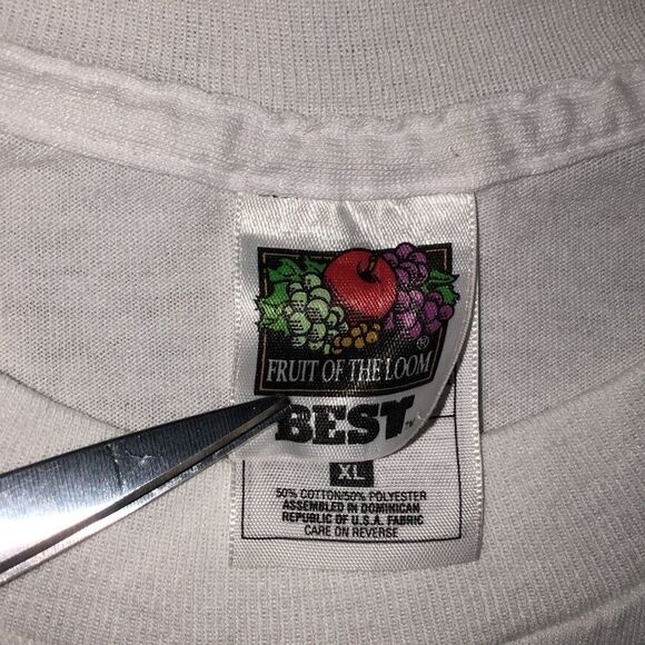 Vintage 1990’s Single Stitch High School Tennis Team Tee | X-Large - Picture 3 of 8